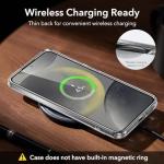 ESR for Samsung Galaxy S24 Plus Phone Case, 3 Stand Modes Kickstand for S24+ Cover, Military-Grade Drop Protection, Slim Fit, Boost Series Case, Clear