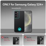 ESR for Samsung Galaxy S24 Plus Phone Case, 3 Stand Modes Kickstand for S24+ Cover, Military-Grade Drop Protection, Slim Fit, Boost Series Case, Clear