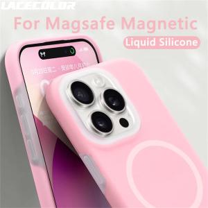 Luxury Jelly Liquid Silicone Magnetic For Magsafe Case For iPhone 17 Air 16 E 15 14 13 12 11 Pro Max Plus Shockproof Matte Cover