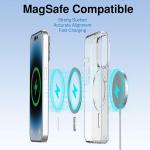 Magnetic Clear Case For APPLE iPhone 16 17 15 14 13 12 11 Pro Max 16 Plus 17 Air 16e Wireless Charging Compatible With Magsafe