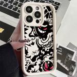 Luxury Pokemon Gengar Print Silicone Phone Case for Google Pixel 9 8 7 Pro 5G Pixel 7A 8A 9 Pro XL Soft Matte Anti-fall Cover