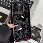 Luxury Pokemon Gengar Print Silicone Phone Case for Google Pixel 9 8 7 Pro 5G Pixel 7A 8A 9 Pro XL Soft Matte Anti-fall Cover