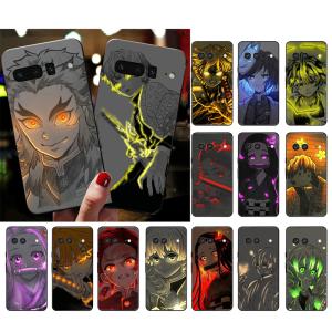 Anime Demon Slayer Phone Case for Google Pixel 10 9 Pro XL 9A 8 7 6 Pro Pixel 8A 7A 6A Pixel 8 7 6 5