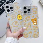 Cute Cartoon RilakkumaS Phone Case For Google Pixel 10 9 8 7 8A 9A XL Pro 4G 5G Transparent Soft Silicone TPU Back Cover