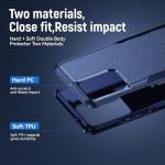 Warsia for Motorola Edge 2024 Case, with HD Screen Protector [Military Grade Drop Tested] Heavy-Duty Tough Rugged Shockproof Protective Case for Moto Edge 2024, Blue