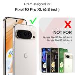 TAURI for Google Pixel 10 Pro XL Case, Compatible with Magsafe, Military-Grade Protection, Yellowing Resistant, Scratch-Resistant Back, Shockproof Phone Case for Pixel 10 Pro XL, Clear