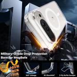 TAURI for Google Pixel 10 Pro XL Case, Compatible with Magsafe, Military-Grade Protection, Yellowing Resistant, Scratch-Resistant Back, Shockproof Phone Case for Pixel 10 Pro XL, Clear