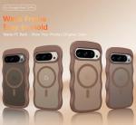 BENTOBEN Magnetic for Google Pixel 10 Pro Case Cute, Curly Wavy Pixel 10Pro Case [Compatible with MagSafe] Anti-Slip Bumper Matte Slim Women Men Boys Phone Cover for Google 10Pro 6.3", Desert Titanium