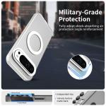 Matte Candy Magnetic For Magsafe Wireless Charge Case for Google Pixel 9Pro XL 9 8 Pro 9A 8A Translucent PC+TPU Shockproof Cover