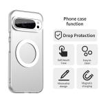 Matte Candy Magnetic For Magsafe Wireless Charge Case for Google Pixel 9Pro XL 9 8 Pro 9A 8A Translucent PC+TPU Shockproof Cover