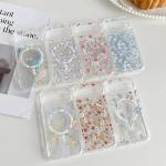 RALEAVO for Google Pixel 10/10 Pro Case Compatible with MagSafe Clear Floral Pattern Design Cute for Girls Women Slim Magnetic Hard Back Shockproof Phone Case for Pixel 10/10 Pro,Blue Flowers