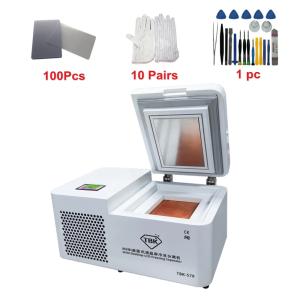 LYBGA TBK 578 Mini Desktop LCD Freezing Separator 800W Minus 185 Degree for Samsung Edge IPhone Tablet Screen Repair 220V 110V
