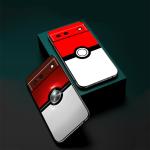 Pocket Monsters Cute For Google Pixel 8 7A 7 6A 6 5A 5 4 4A XL 5G Black Silicon Shockproof Shell Funda Phone Case