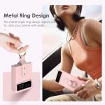 Maxdara for Moto Razr 2023 Case with Ring Holder, Slim Shockproof Phone Cover with Lens Protector (Pink)