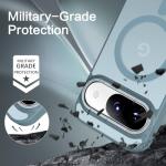 BENTOBEN for Google Pixel 9 Case [Compatible with Magsafe] Translucent Matte Magnetic Pixel 9 Case Slim Thin Shockproof Women Men Girls Boys Protective Phone Cases for Google Pixel 9 6.3", Grey Blue