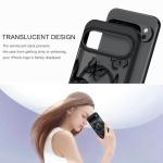 BENTOBEN Magnetic for Google Pixel 10 Case with Cute Butterfly Pattern, [Compatible with MagSafe] Translucent Matte Slim Shockproof Women Girl Protective Phone Case for Google Pixel 10,Black