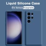 Luxury Liquid Silicone Case For Samsung Galaxy S21 S22 S23 Ultra S20 FE S10 A52S A33 A53 A52 Note 20 10 Plus Phone Cases Cover