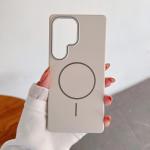 Luxury Thin Matte Magnetic For Magsafe Case For Samsung Galaxy S25 Plus S24 S23 S22 S21 Note 20 Ultra Shockproof Hard PC Cover