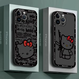 Silicone Case for Google Pixel 7a 6a 6 Pro 8 Pro 7 Pro Funda Cases Sanrio H-Hello Kitty Cover 