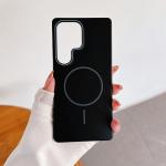 Luxury Thin Matte Magnetic For Magsafe Case For Samsung Galaxy S25 Plus S24 S23 S22 S21 Note 20 Ultra Shockproof Hard PC Cover