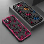 Silicone Case for Google Pixel 7a 6a 6 Pro 8 Pro 7 Pro Funda Cases Sanrio H-Hello Kitty Cover 