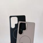 Luxury Thin Matte Magnetic For Magsafe Case For Samsung Galaxy S25 Plus S24 S23 S22 S21 Note 20 Ultra Shockproof Hard PC Cover