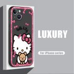 Silicone Case for Google Pixel 7a 6a 6 Pro 8 Pro 7 Pro Funda Cases Sanrio H-Hello Kitty Cover 