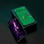 Cartoon P-Pokemon P-Pikachus Art For Google Pixel 9 8 7A 7 6A 6 5A 5 4 4A XL 5G Black Silicon Shockproof Shell Back Phone Case