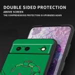 Cartoon P-Pokemon P-Pikachus Art For Google Pixel 9 8 7A 7 6A 6 5A 5 4 4A XL 5G Black Silicon Shockproof Shell Back Phone Case