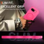 BENTOBEN for Google Pixel 9a Case [Compatible with MagSafe] Cute Curly Wavy Anti-Slip Bumper Magnetic Matte Slim Thin Soft Women Girls Boys Protective Phone Cover for Google Pixel 9a 6.3", Hot Pink