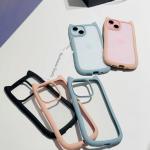 Cute Cat Ear Transparent Case For iPhone 17Air 12 13 14 15 16 Pro Max 11 Shockproof Acrylic Back Cover Silicone Kawaii Funda