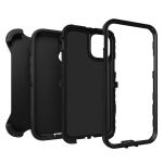 3 IN 1 Heavy Duty Armor Shockproof + Belt Clip Case For iPhone 16 14 13 12 11 15Pro MAX 12/13 MINI XSMAX XR X XS SE 6 7 8 PLUS