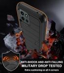 KECAI for Motorola Moto G 5G 2025 Case with Belt Clip Holster, 2X Screen Protector, Heavy Duty Shockproof Drop Protection Military Grade Rugged Full Body Phone Cover with Kickstand (Black)