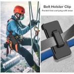 KECAI for Motorola Moto G 5G 2025 Case with Belt Clip Holster, 2X Screen Protector, Heavy Duty Shockproof Drop Protection Military Grade Rugged Full Body Phone Cover with Kickstand (Black)