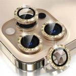 Sparkly Rhinestone Camera Lens Protector Case For iPhone 17 16 15 14 13 12 11 Pro Max 15 16 Plus 16E Screen Protector Film