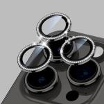 Sparkly Rhinestone Camera Lens Protector Case For iPhone 17 16 15 14 13 12 11 Pro Max 15 16 Plus 16E Screen Protector Film