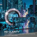 Sparkly Rhinestone Camera Lens Protector Case For iPhone 17 16 15 14 13 12 11 Pro Max 15 16 Plus 16E Screen Protector Film