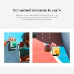 Samsung Galaxy Z Flip 7 FE, Flip 6 Silicone Phone Case, Protective Cover with Built-in Ring, Nonslip Grip, Slim, Soft, Comfortable Design, US Version, Gray