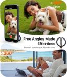 TORRAS Q3 Spin for iPhone 17 Pro Case, Patented 360 Magnetic Stand, Fit for MagSafe, Built-in Ring Holder Kickstand, Military Grade Protective Phone Case for iPhone 17 Pro, Camera Control, Deep Blue