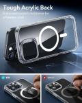 ESR for iPhone 16 Pro Case, Compatible with MagSafe, Shockproof Military-Grade Protection, Magnetic Phone Case for iPhone 16 Pro 6.3 inch, Clear