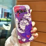 3D anime Cute P-Pokemon gengar cartoon Magsafe Wireless Charge Case For  Google Pixel 9 10 pro XL 10Pro 9ProXL Magnetic Holder