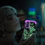 Miqala for Moto G Stylus 2022 5G/4G Case,Glow in The Dark Three Layer Heavy Duty Shockproof Full Body Protection Hard Plastic Bumper+Soft Silicone Case for Motorala G Stylus 2022 5G/4G,Dark