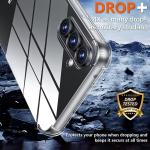 Transparent Silicone Soft Shockproof Case For Samsung Galaxy S24 S23 FE Plus Ultra A55 A35 A25 A15 A54 A34 A24 A14 Back Cover