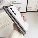 Hard PC for Magsafe Matte Slim Case for Samsung Galaxy S24 S23 S25 Ultra S22 Plus S20 FE Magnetic Transparent Thin Clear Cover