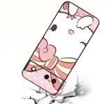 Hello Kitty Sanrio Cartoon For Google Pixel 8 7A 7 6A 6 5A 5 4 4A XL 5G Black Silicon Shockproof Shell Funda Phone Case