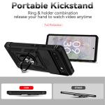 Military Sliding Window Shockproof Case For Google Pixel 6 7 8 9 10 Pro XL 6A 7A 8A 9A Camera Lens Protection Ring Holder Cover