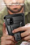SUPCASE for Samsung Galaxy A71 5G Case [Not for A71 5G UW Verizon], [Built-in Screen Protector & Stand & Belt Clip] Full-Body Heavy Duty Rugged Protective Phone Case for Samsung A71 6.7", Black