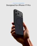 Spigen for iPhone 17 Pro Max Case, Ultra Hybrid MagFit [TPU Covered Camera Control] [Anti-Yellowing] [Compatible with Magsafe] - Frost Black
