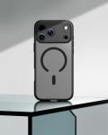 Spigen for iPhone 17 Pro Max Case, Ultra Hybrid MagFit [TPU Covered Camera Control] [Anti-Yellowing] [Compatible with Magsafe] - Frost Black