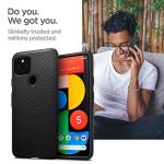 Spigen Liquid Air Designed for Pixel 5 Case (2020) - Matte Black